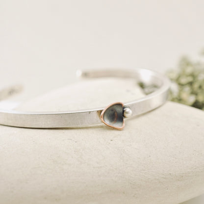 Dancing Triangles Cuff Bracelet