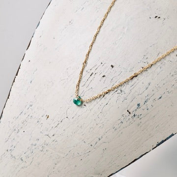 Petite Green Onyx Pendant