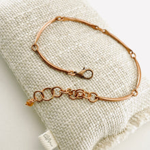 Load image into Gallery viewer, TN Copper Scallop Link Bracelet (Copper)