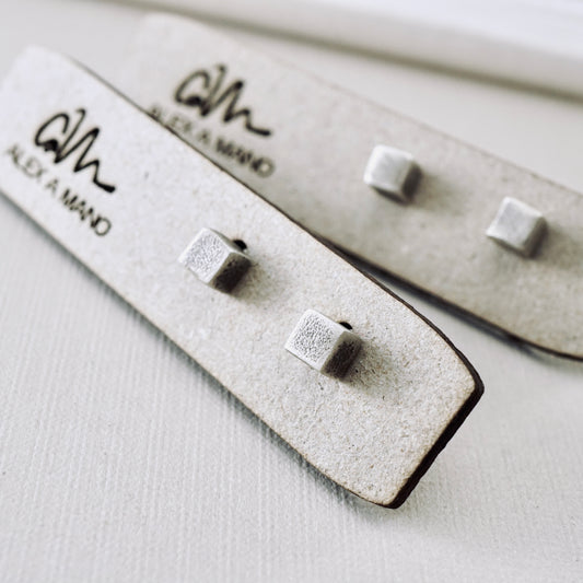 Mini Love Cubes Stud Earrings