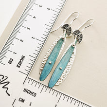 Load image into Gallery viewer, RH - Dragonfly Single Drop Earrings (Aqua Blue)