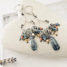 Load image into Gallery viewer, TN Royal Kyanite Chandelier Earrings (SS)