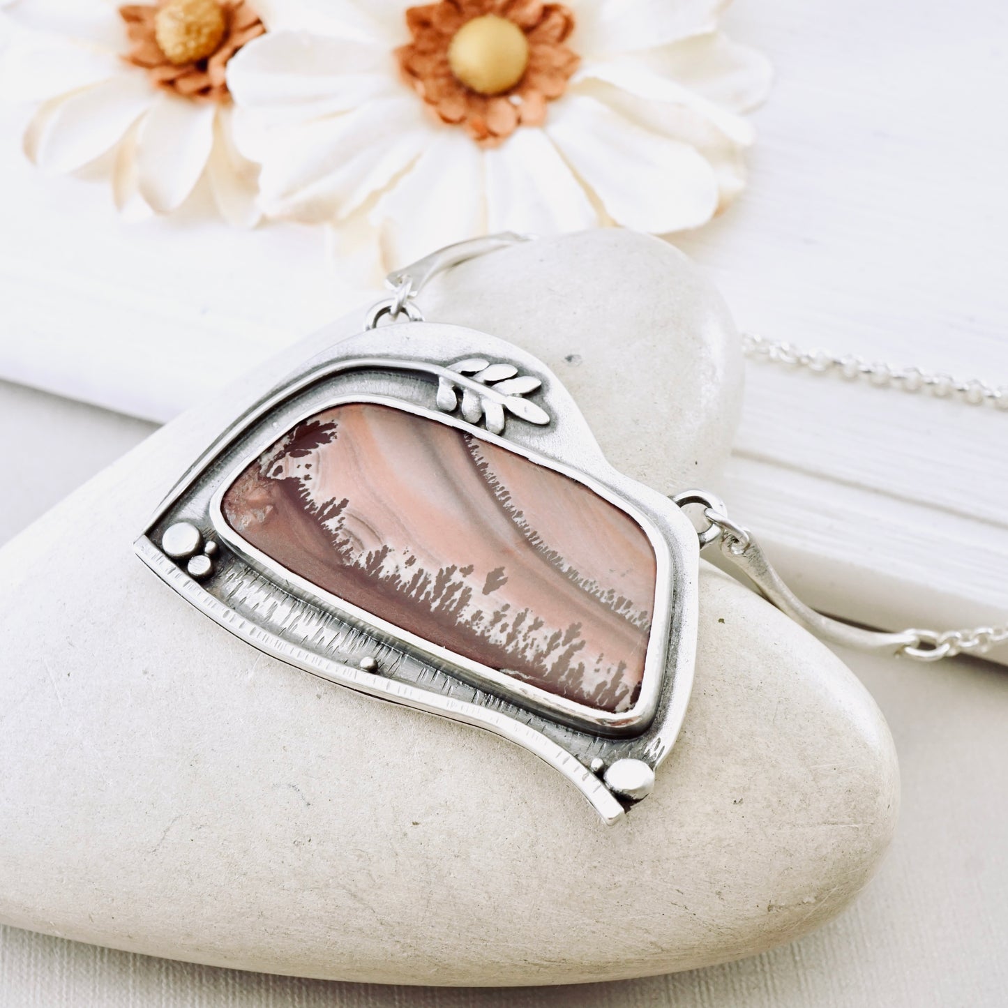 Apache Sage Jasper Pendant