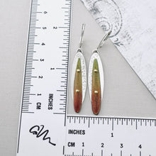 Load image into Gallery viewer, RH - Dragonfly Single Drop Earrings (Pumpkin &amp; Red)