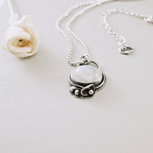 Load image into Gallery viewer, Moonstone Reflections Pendant (Sterling Silver)