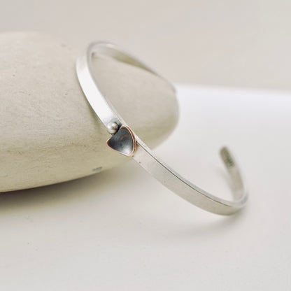 Dancing Triangles Cuff Bracelet