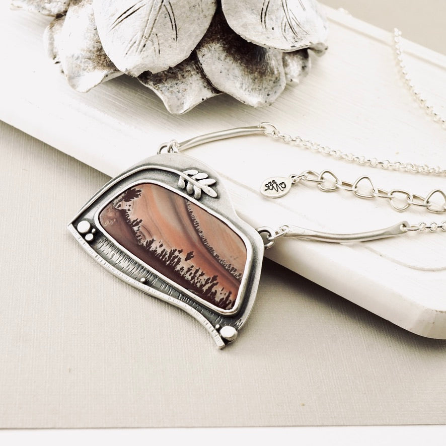 Apache Sage Jasper Pendant