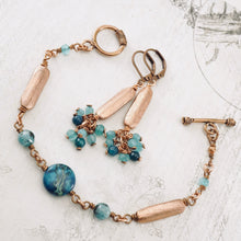 Load image into Gallery viewer, TN Jasper &amp; Spotted Jade Bracelet (Copper)