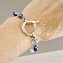 Load image into Gallery viewer, TN Blue Gardens Link Bracelet (Base Metal)