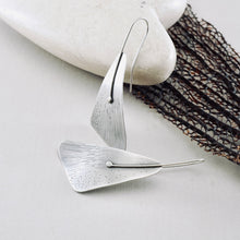 Load image into Gallery viewer, AM – River Reed Delta Earrings (SS)