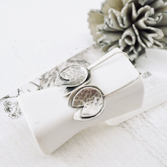 Water Lily Pad Earrings