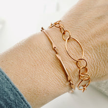 Load image into Gallery viewer, TN Copper Scallop Link Bracelet (Copper)