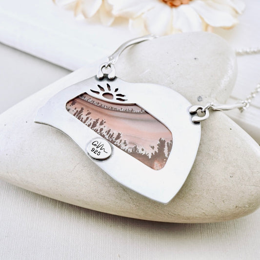 Apache Sage Jasper Pendant