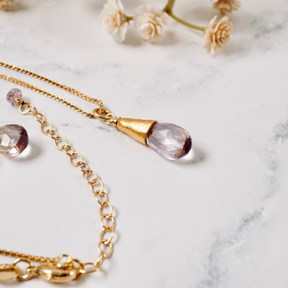 Ametrine Vermeil Drop Pendant