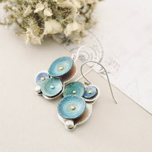 Load image into Gallery viewer, RH - Water Drop Short Earrings (Turquoise &amp; Blue)