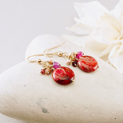 Berry Cluster Earrings