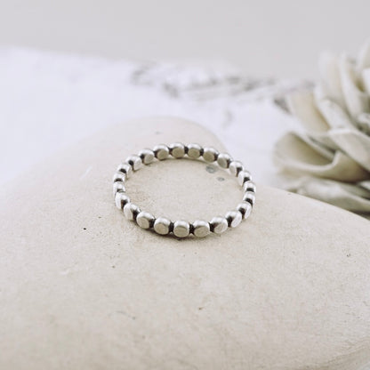 Beaded Stacking Ring