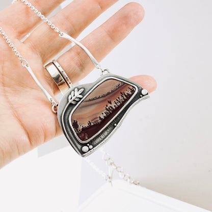 Apache Sage Jasper Pendant