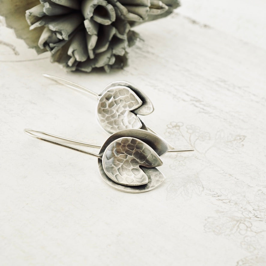 Water Lily Pad Earrings