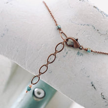 Load image into Gallery viewer, TN Copper Branch Chalcedony Pendant (Copper)