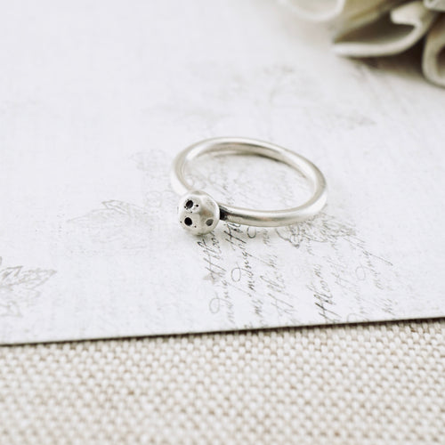 LS – Organic Pod Stacking Ring (SS) (Sizes: 6,8)