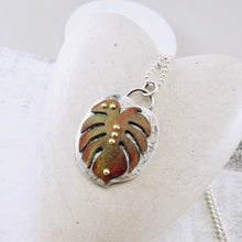 Load image into Gallery viewer, Monstera Organic Pendant (Ember &amp; Moss)