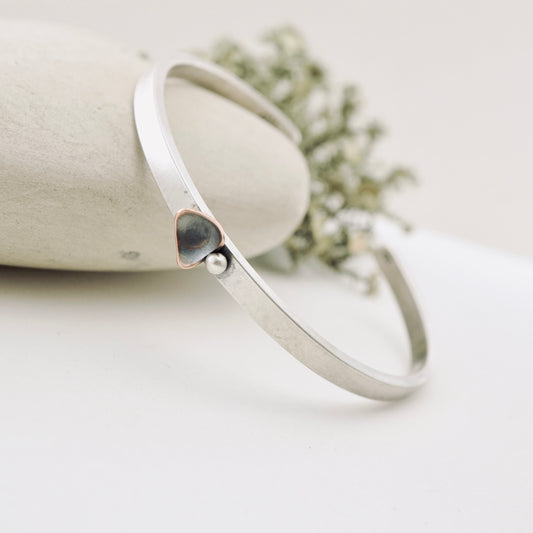 Dancing Triangles Cuff Bracelet