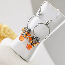 Load image into Gallery viewer, TN Autumn Glow Chandelier Earrings (SS)