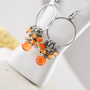 TN Autumn Glow Chandelier Earrings (SS)