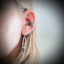 Load image into Gallery viewer, AM Round Pod Ridged Textured Ear Cuff (Copper)
