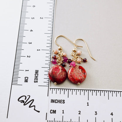 Berry Cluster Earrings