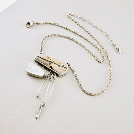 Picture Jasper Pendant - FLOW