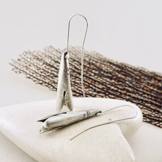 Trumpet Lily Earrings
