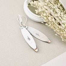 Load image into Gallery viewer, RH - Dragonfly Single Drop Earrings (Pumpkin &amp; Red)