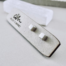 Load image into Gallery viewer, AM – Mini Love Cubes Stud Earrings (SS)