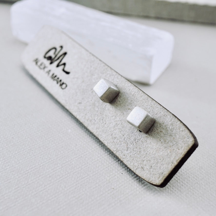 AM – Mini Love Cubes Stud Earrings (SS)