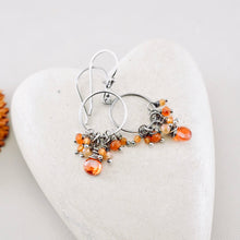 Load image into Gallery viewer, TN Autumn Glow Chandelier Earrings (SS)