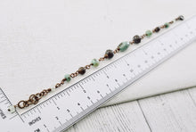 Load image into Gallery viewer, TN Grass Jasper &amp; Green Opal Bracelet (Copper)