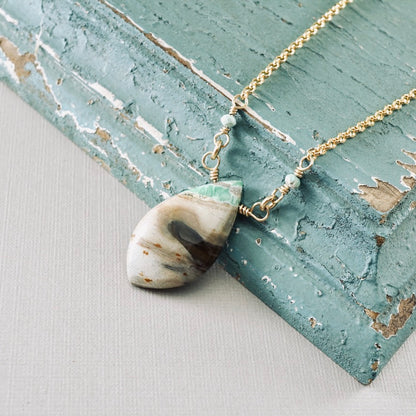 Variscite & Turquoise Pendant