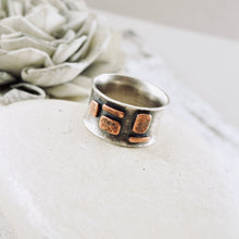 Load image into Gallery viewer, AM Box Weave Mosaic Ring - Size 7.5