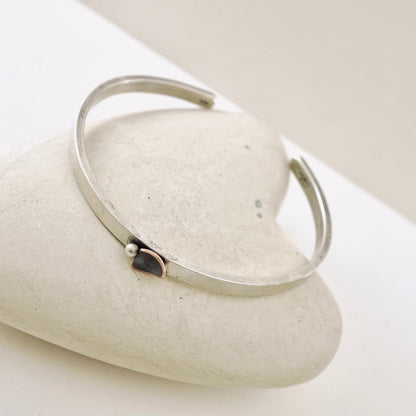 Dancing Triangles Cuff Bracelet