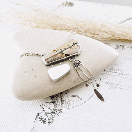 WW - Picture Jasper Pendant - FLOW (SS)