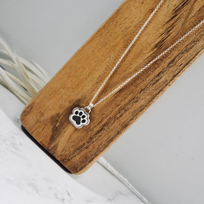 Pet Paw Print Necklace