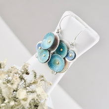 Load image into Gallery viewer, RH - Water Drop Short Earrings (Turquoise &amp; Blue)