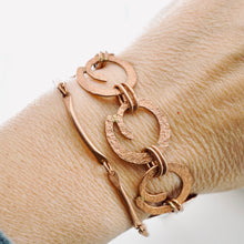 Load image into Gallery viewer, TN Copper Swirl Link Bracelet (Copper)