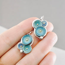 Load image into Gallery viewer, RH - Water Drop Short Earrings (Turquoise &amp; Blue)