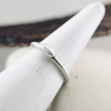 Load image into Gallery viewer, Stackable - Oval Pebble Ring (Sterling)