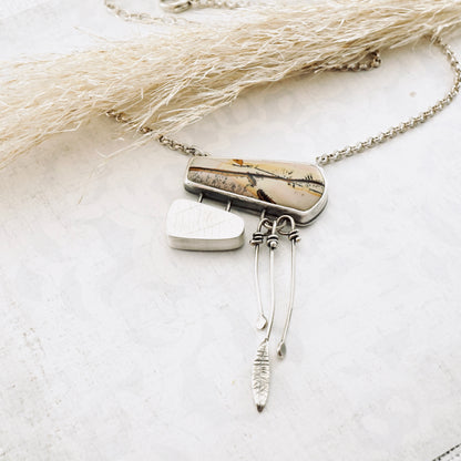 Picture Jasper Pendant - FLOW