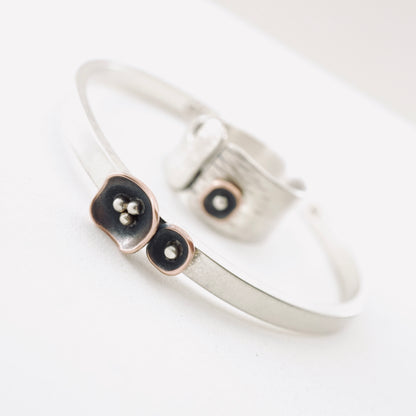 Square Pods Cuff Bracelet