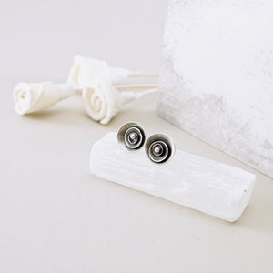 AM - Double Poppy Stud Earrings (SS)